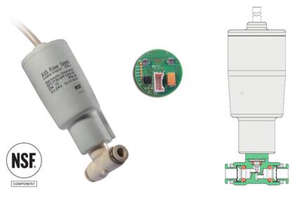 Almencla Wasserdurchflusssensor Schalter Durchflussmesser Zähler Fluid Control 0,3 6L Min
